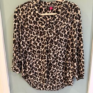 Leopard print blouse